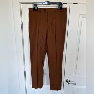 Men’s Banana Republic cotton-linen suit pants 35x34